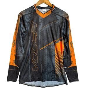 Voler Cycling Jersey Shirt Mens Medium Raglan Long Sleeve Lightweight Outdoor